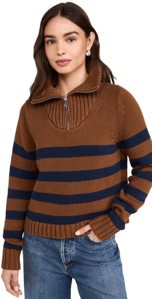 KULE The Matey Sweater Vicuna/Navy Cover