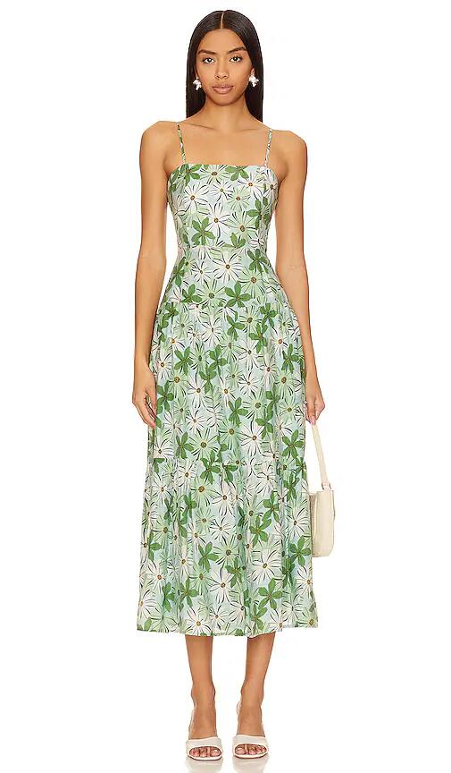 MINKPINK Margaux Maxi Dress in Green Cover