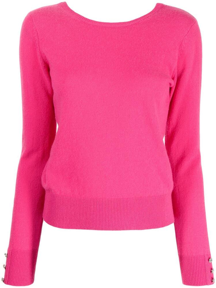 Paule Ka two-way cashmere jumper - Pink Cover