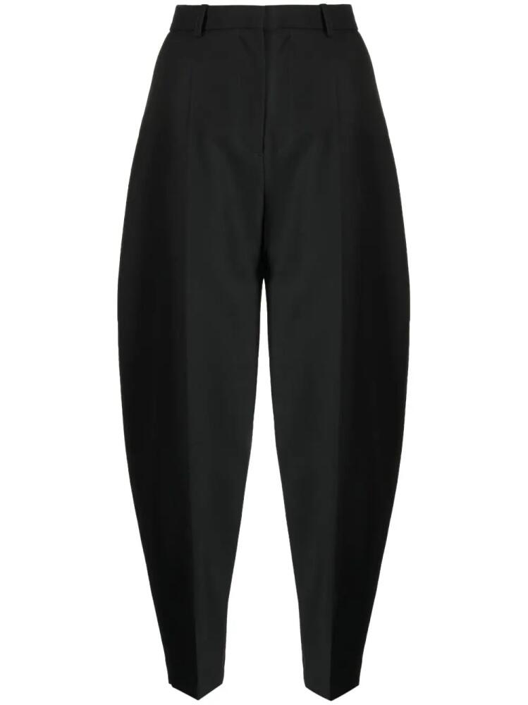 TOTEME high-waisted tapered trousers - Black Cover