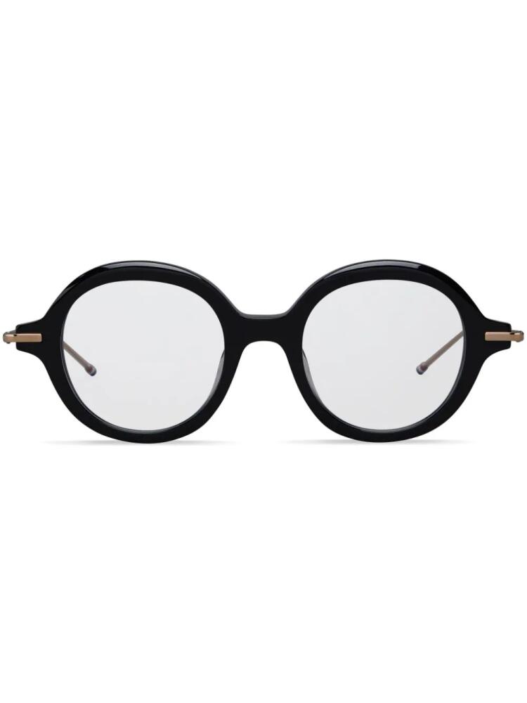 Thom Browne Eyewear round-frame glasses - Black Cover