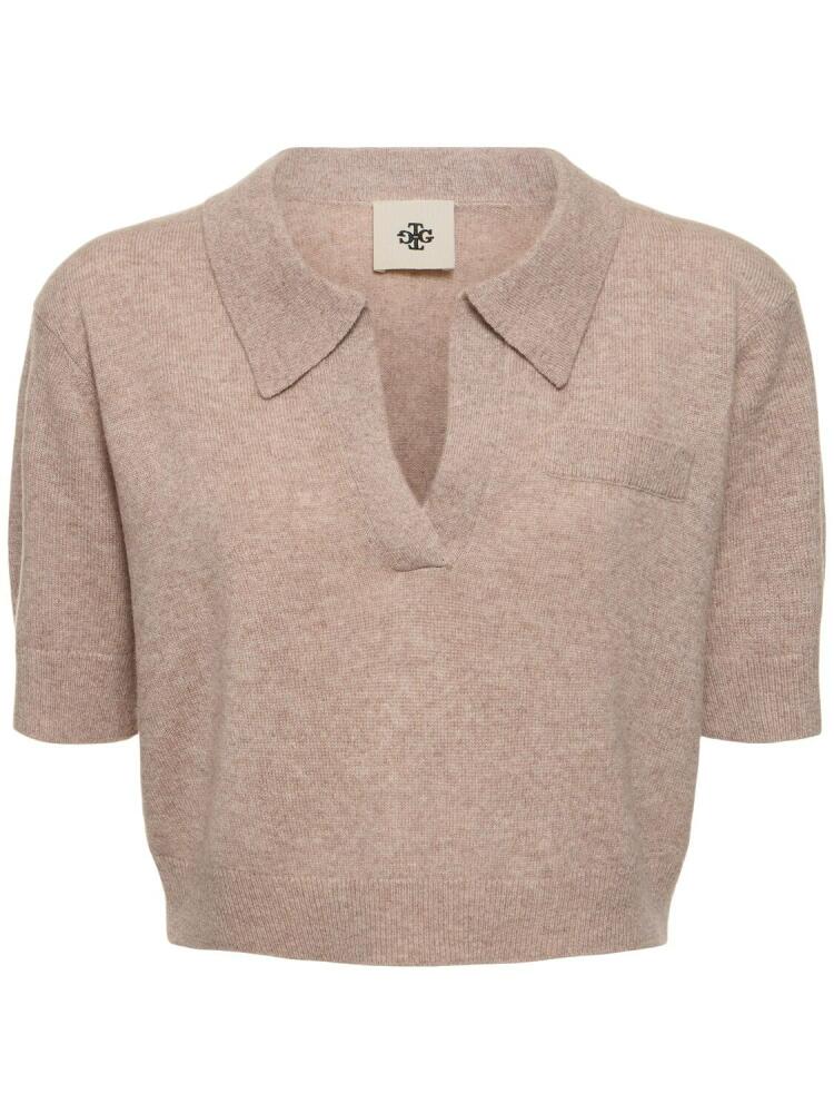 THE GARMENT Piemonte Cropped Cashmere Top Cover