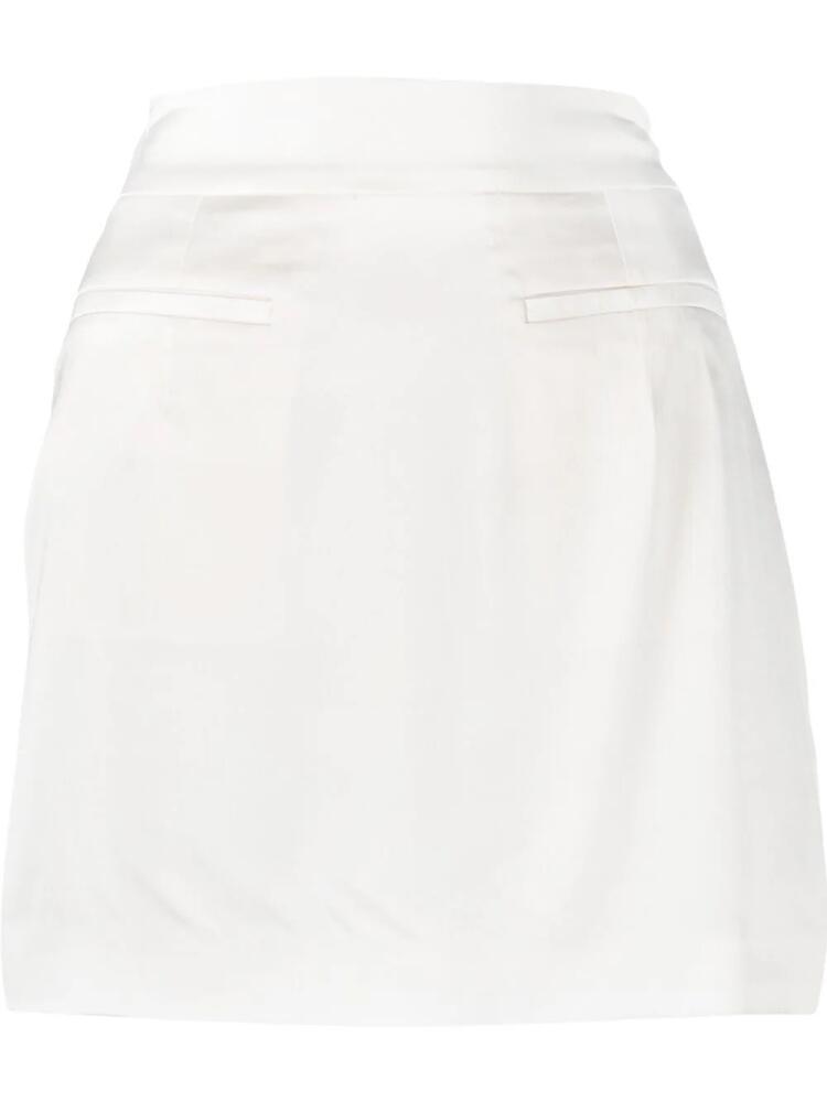 ETRO high-waisted mini skirt - White Cover