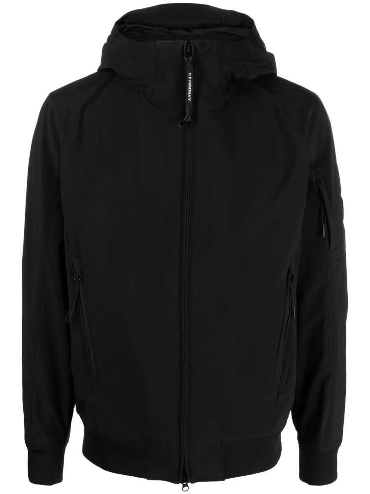 C.P. Company Lens-detail hooded jacket - Black Cover