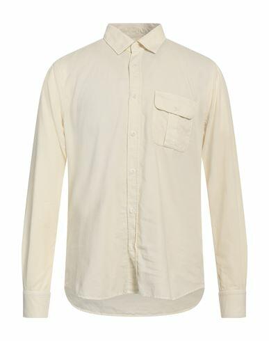 Glanshirt Man Shirt Ivory Size 15 ¾ Cotton Cover