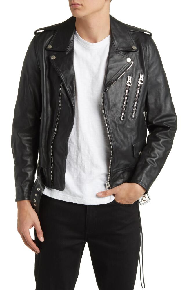 BLK DNM 15 Leather Jacket in Black Cover