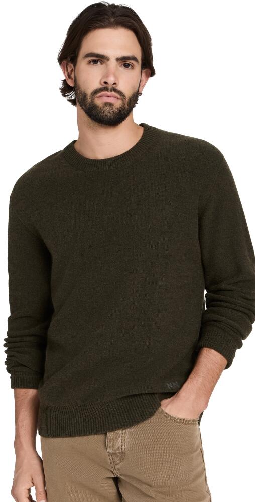 NN07 Nigel Crew Neck Sweater Dark Army Cover