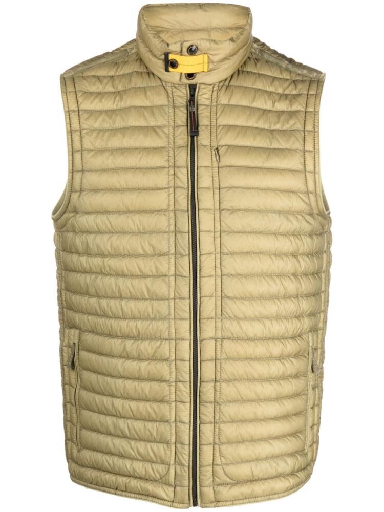 Parajumpers logo-patch padded gilet - Green Cover