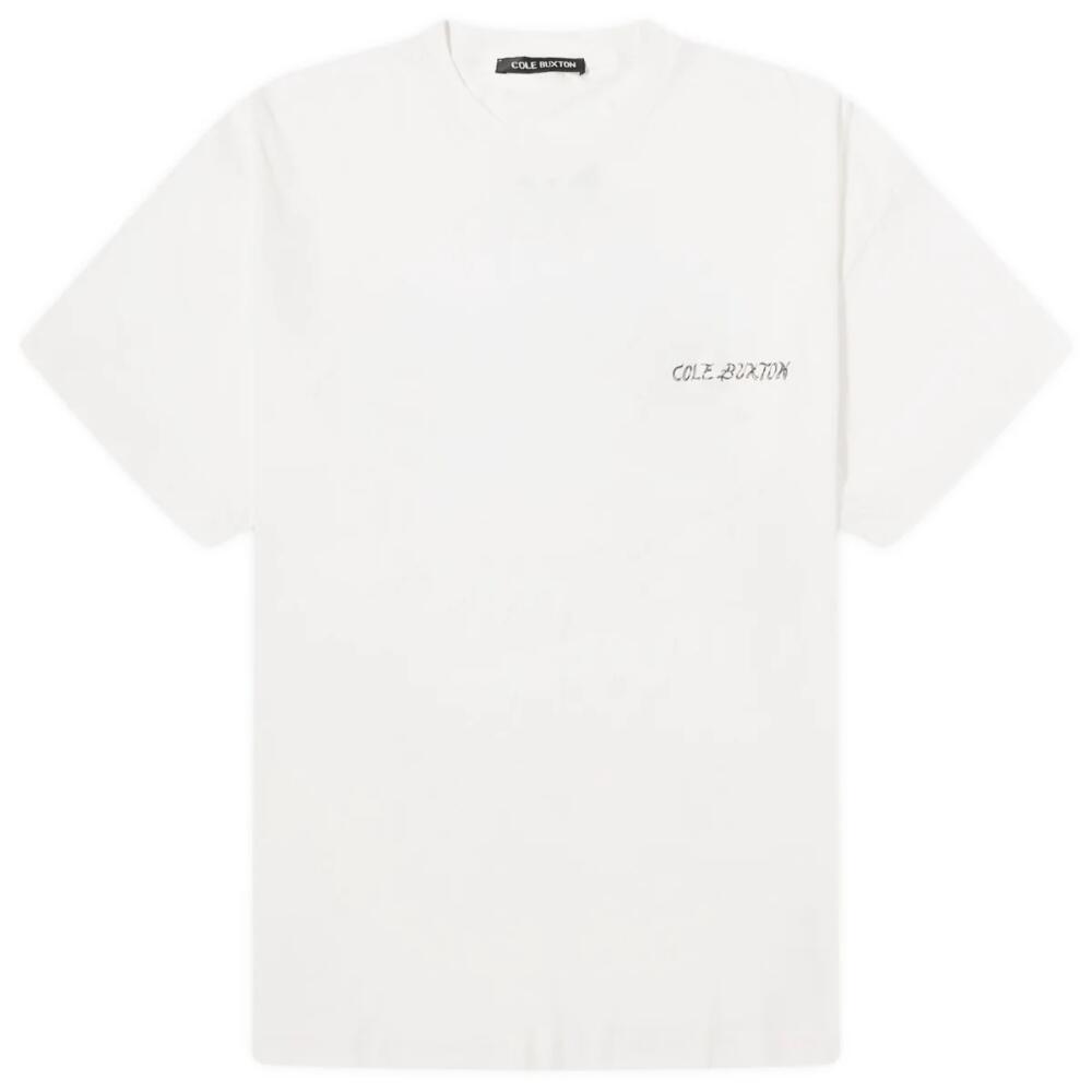 Cole Buxton Men's Flame T-Shirt in Vintage White Cover