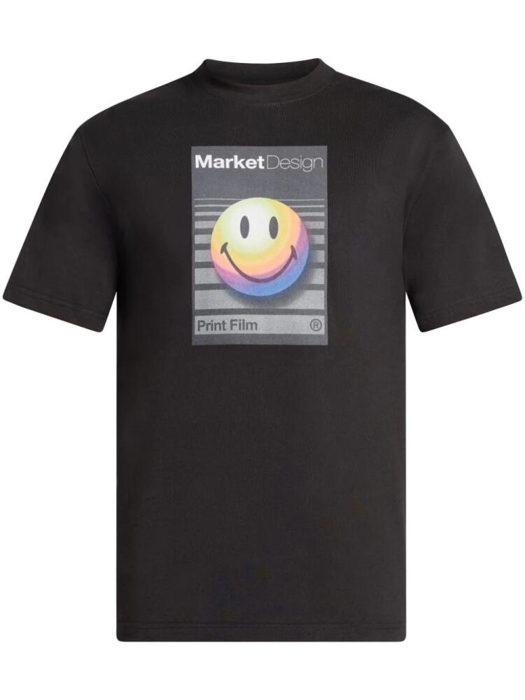 MARKET graphic-print cotton T-shirt - Black Cover