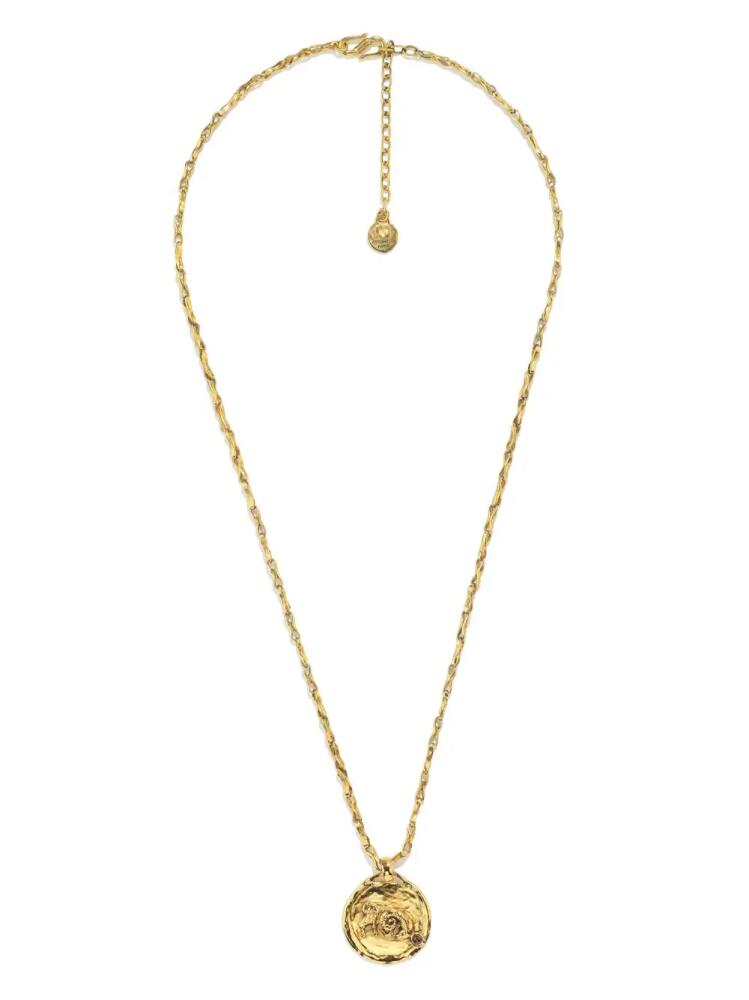 Goossens Talisman Aries medal necklace - Gold Cover