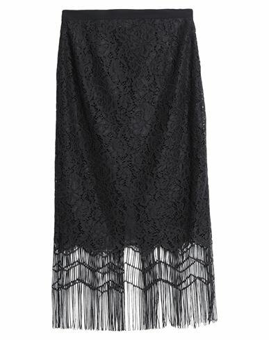 Anna Molinari Woman Midi skirt Black Polyester Cover