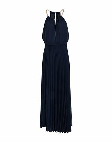 Cristinaeffe Woman Maxi dress Midnight blue Polyester Cover