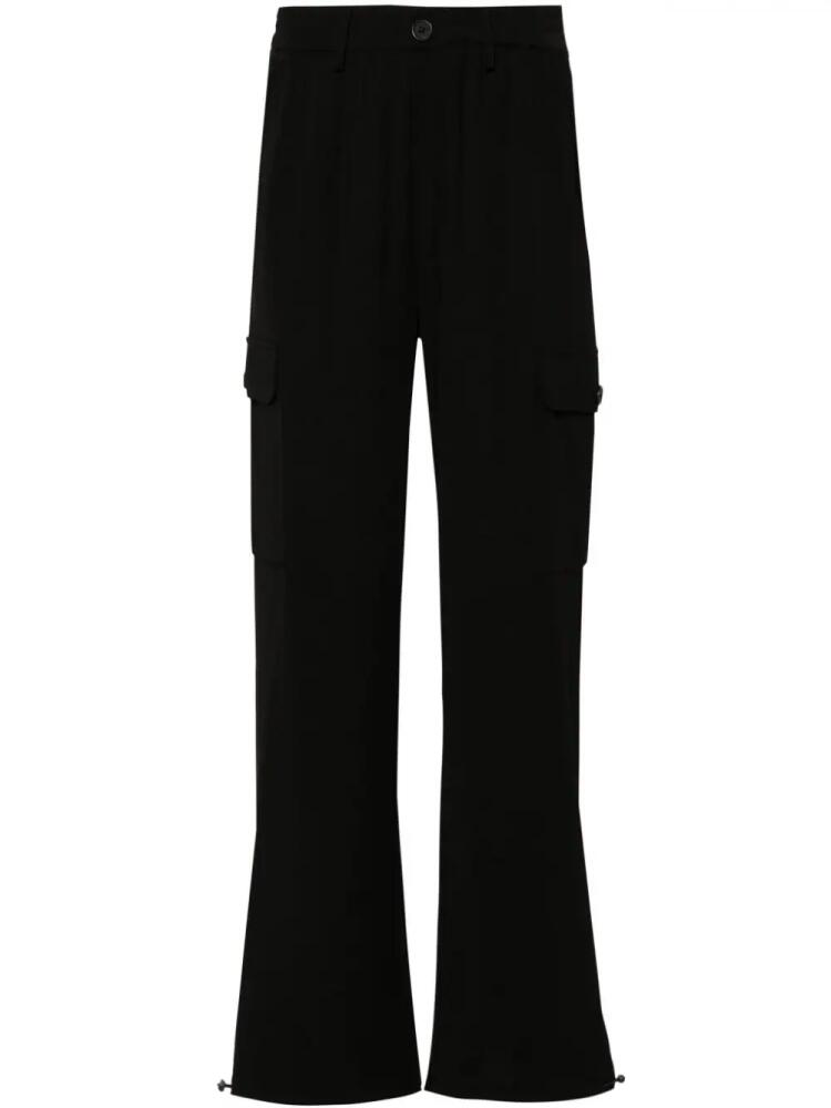 TWINSET drawstring-cuffs cargo trousers - Black Cover