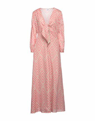 Niū Woman Maxi dress Pink Cotton Cover