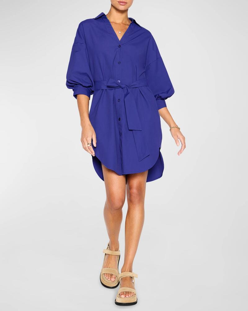 Brochu Walker Kate Belted Mini Shirtdress Cover