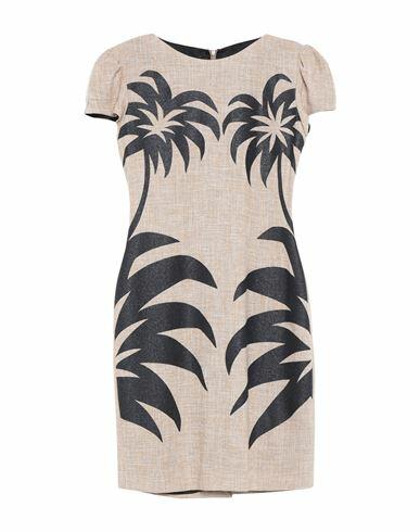 Boutique Moschino Woman Midi dress Sand Cotton, Polyester Cover