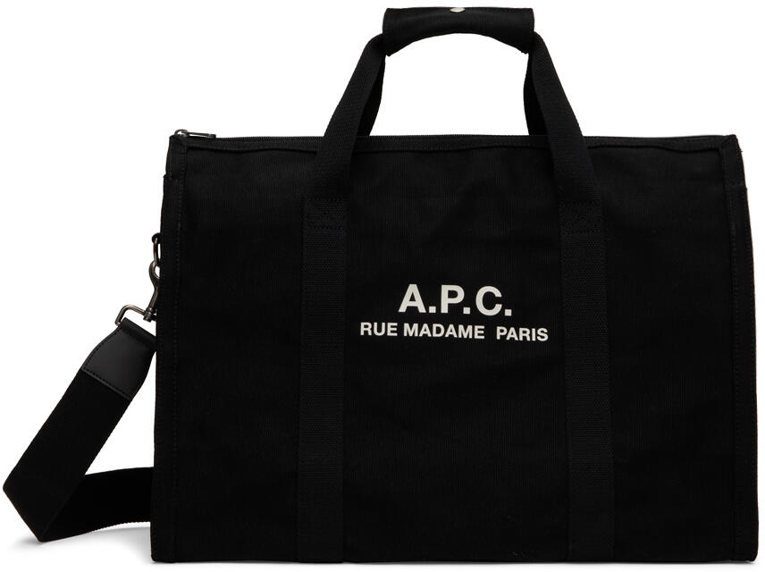 A.P.C. Black Recuperation Gym Bag Cover