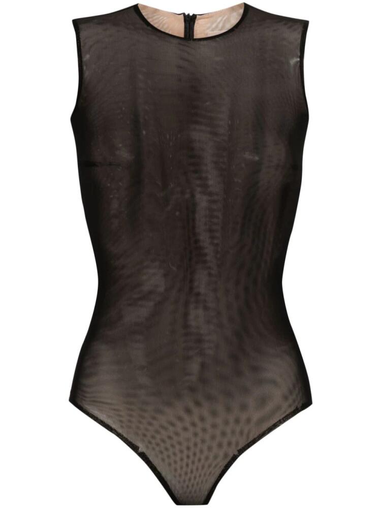 Blanca Vita Bryo mesh bodysuit - Black Cover