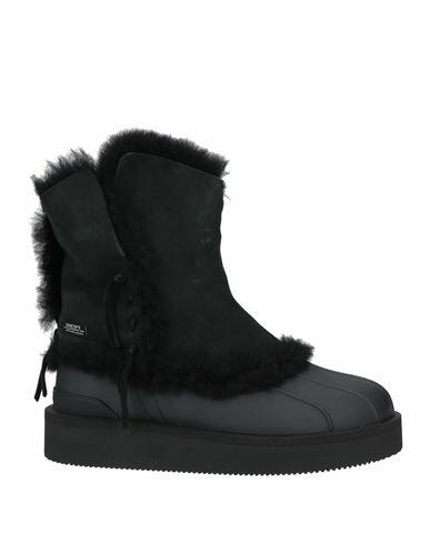 Suicoke Man Ankle boots Black Shearling Cover