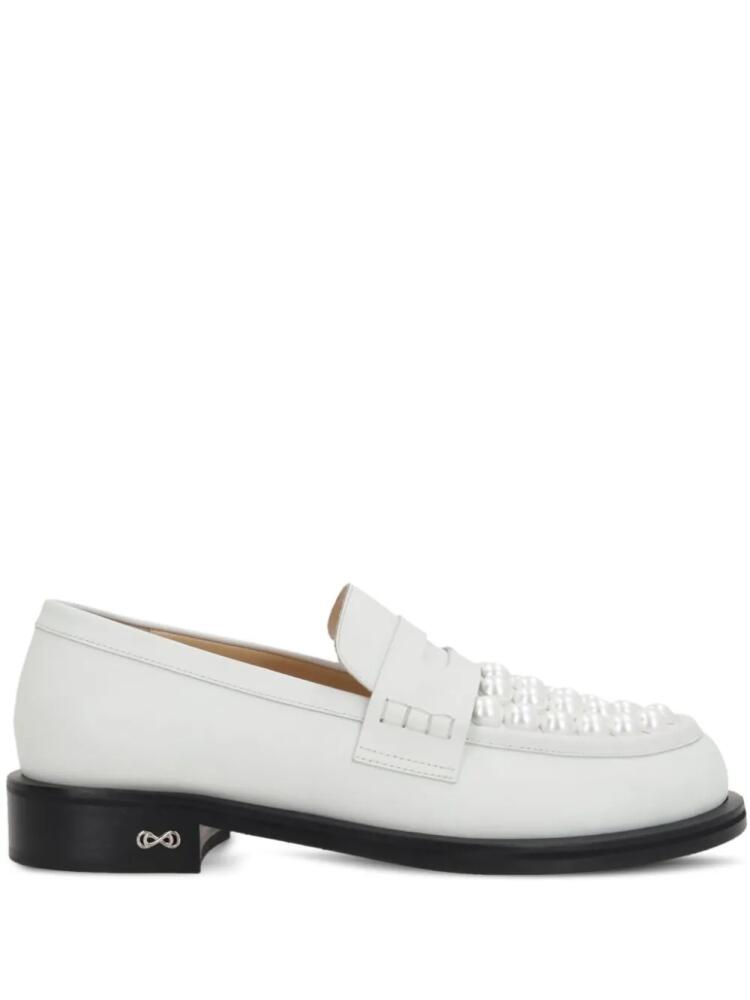 MACH & MACH Caddy loafers - White Cover