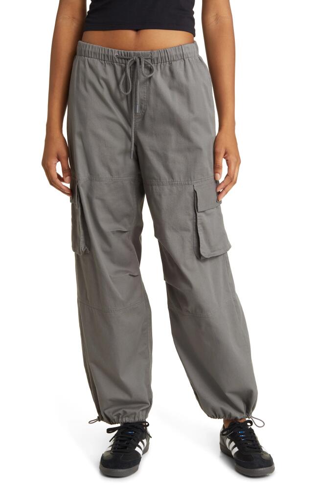 BP. Elastic Cuff Cargo Pants in Grey Pearl Cover