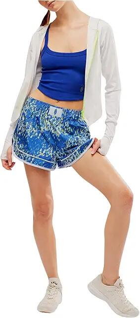 FP Movement Varsity Blues Shorts Print (Spring Lily Combo) Women's Shorts Cover