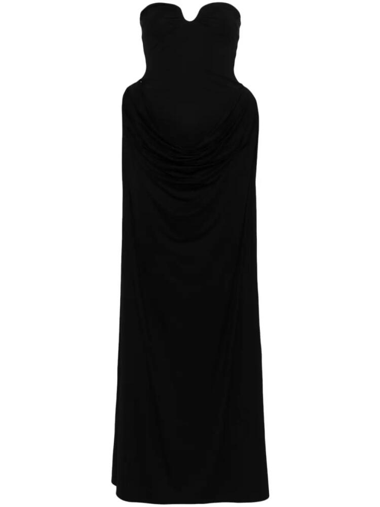 Magda Butrym padded-hips maxi dress - Black Cover