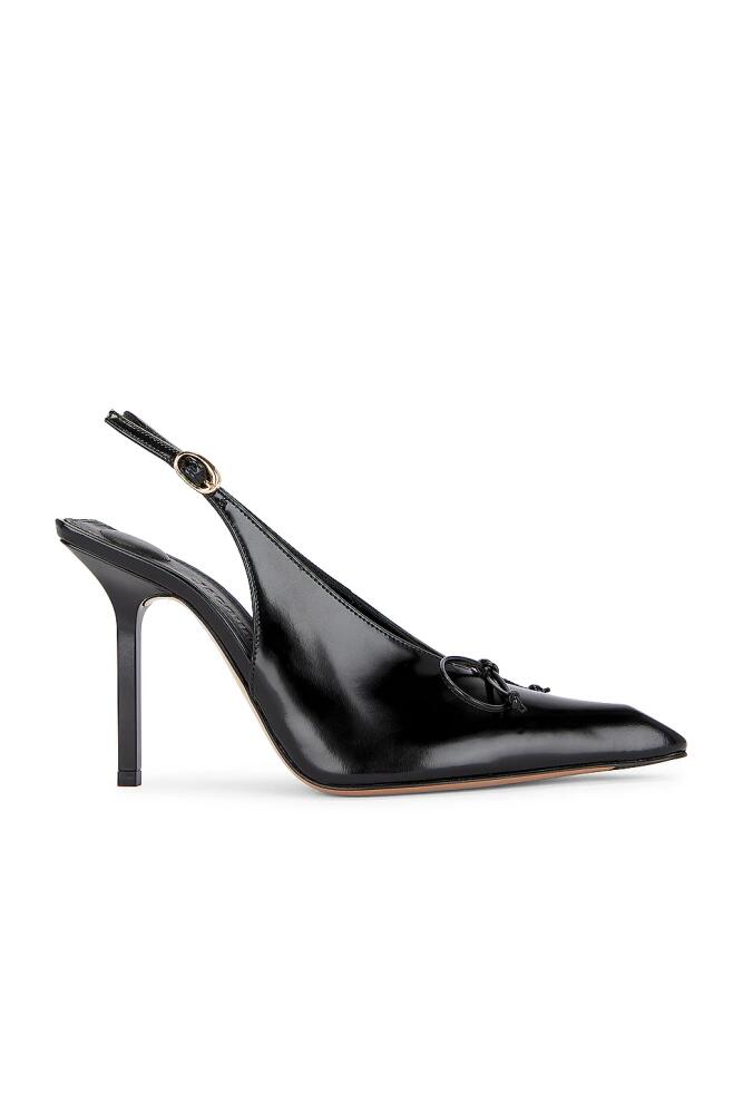 JACQUEMUS Les Slingbacks Cubisto H in Black Cover