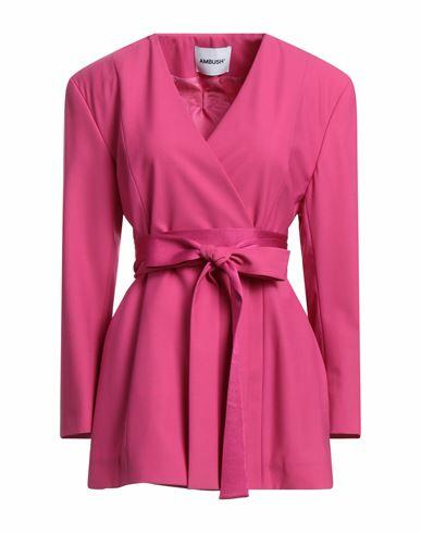 Ambush Woman Blazer Fuchsia Polyester, Virgin Wool, Elastane, Acetate, Viscose Cover