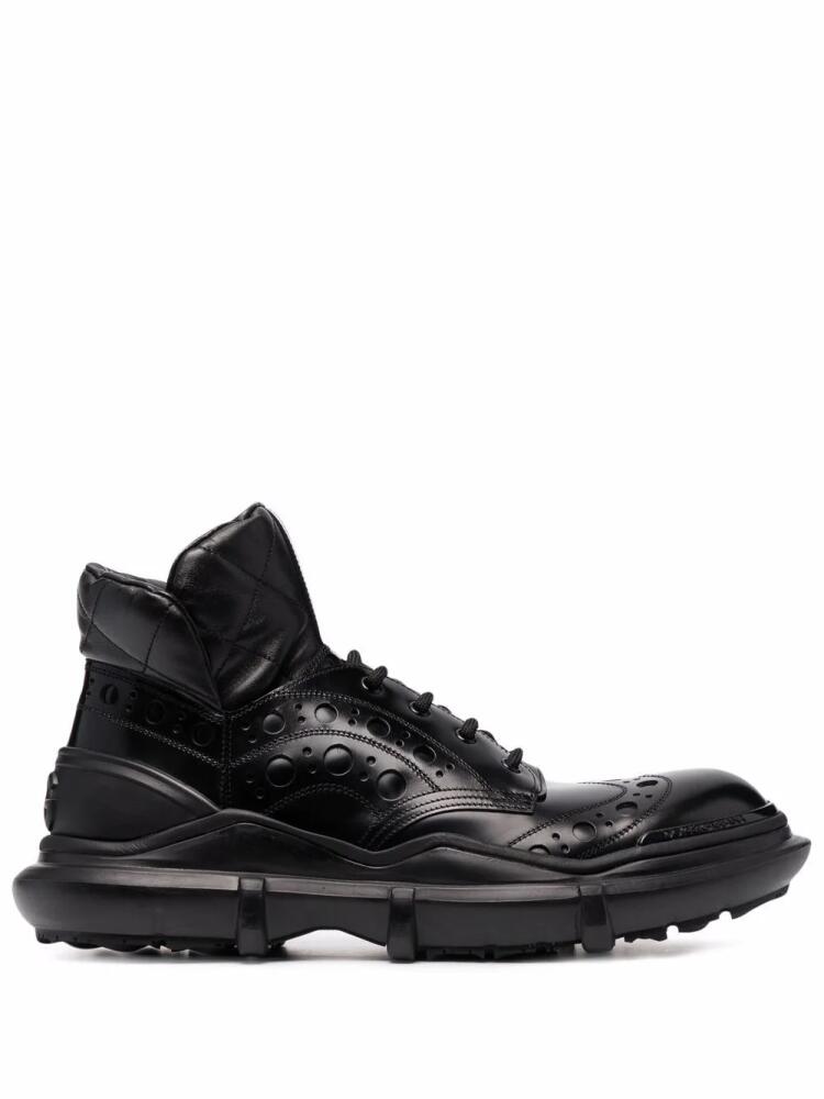 Dolce & Gabbana brogue-style boots - Black Cover