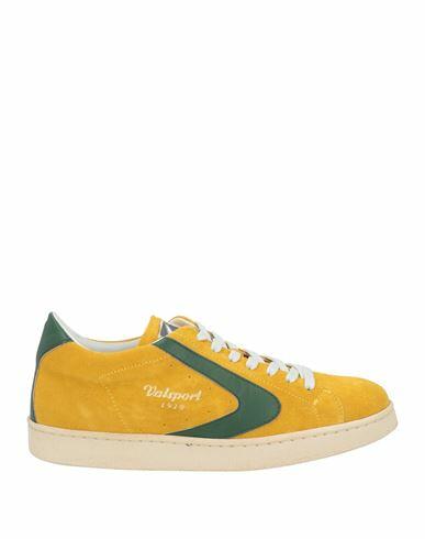 Valsport Man Sneakers Ocher Leather Cover