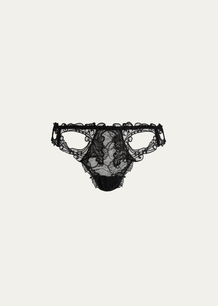 Lise Charmel Soir de Venise Cutout Lace String Thong Cover