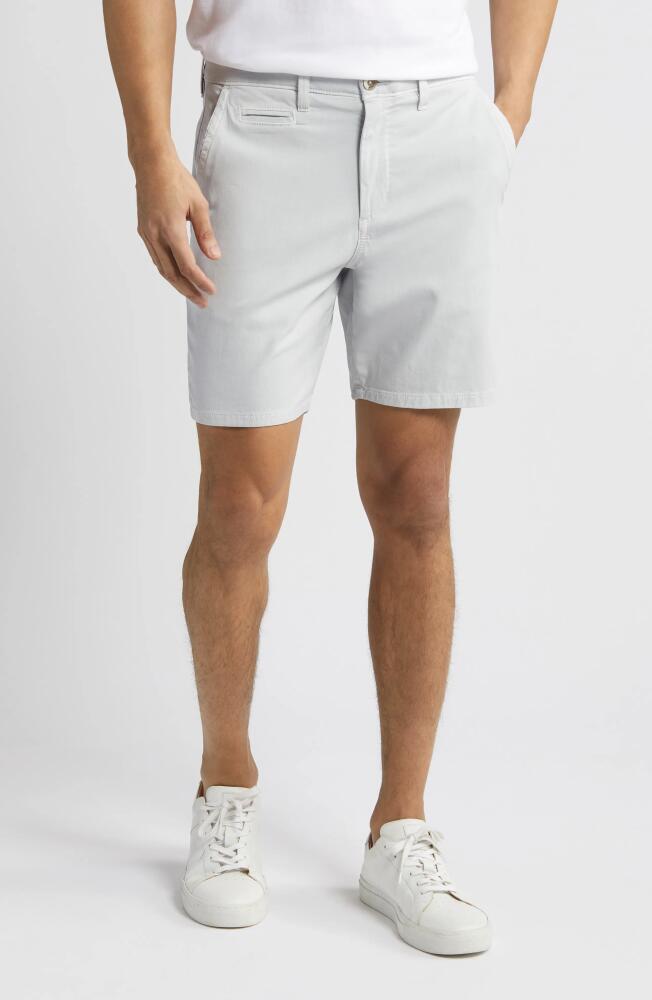 johnnie-O Nassau Chino Shorts in Chrome Cover