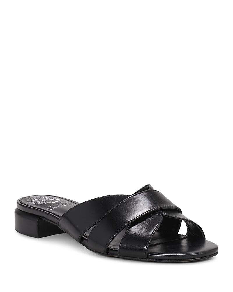 Vince Camuto Women's Maydree Leather Slide Sandals Cover