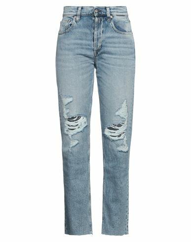 Replay Woman Jeans Blue Cotton Cover