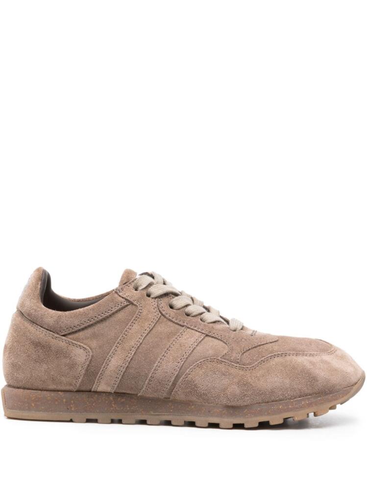 Alberto Fasciani low-top leather sneakers - Neutrals Cover