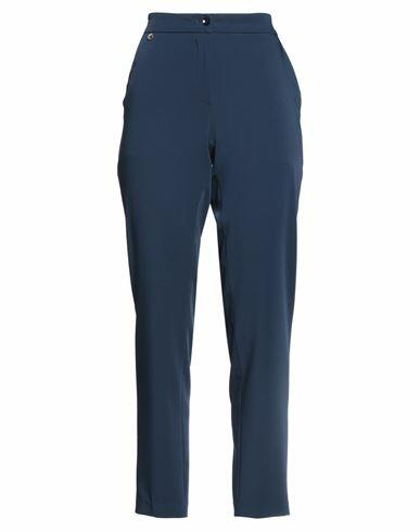 Fly Girl Woman Pants Navy blue Polyester, Elastane Cover