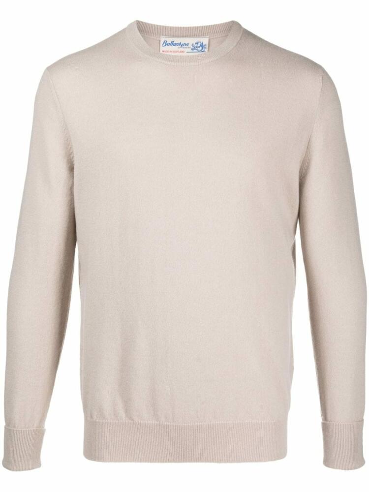 Ballantyne crew-neck cashmere jumper - Neutrals Cover