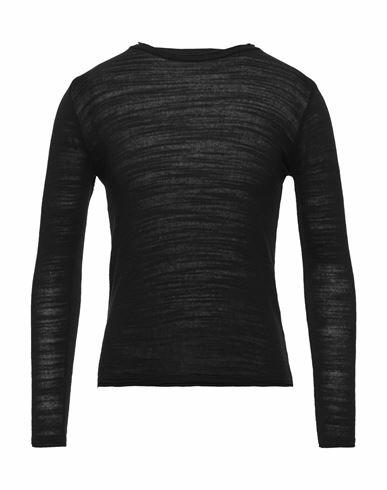 Stilosophy Man Sweater Black Cotton Cover