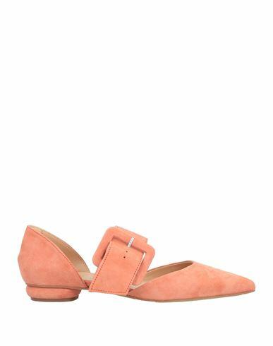 Formentini Woman Ballet flats Salmon pink Soft Leather Cover