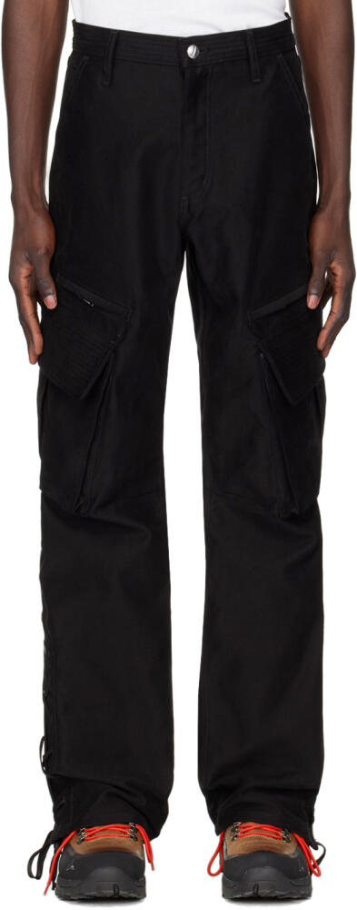 Rhude Black Corda Ski Cargo Pants Cover