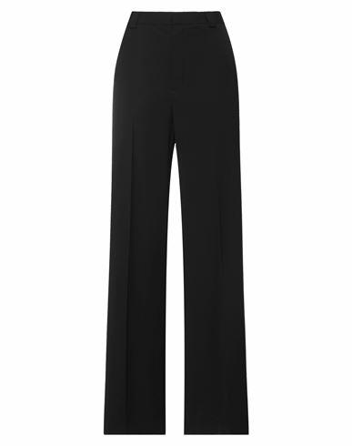 Red Valentino Woman Pants Black Viscose, Wool, Elastane Cover