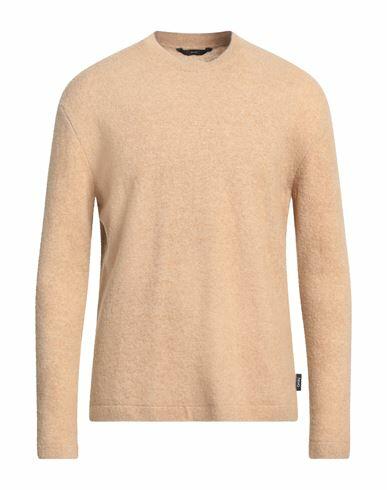 Hevò Man Sweater Sand Virgin Wool, Polyamide Cover