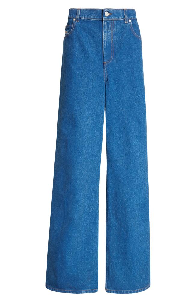 Marni Wide Leg Jeans in Ocean Cover