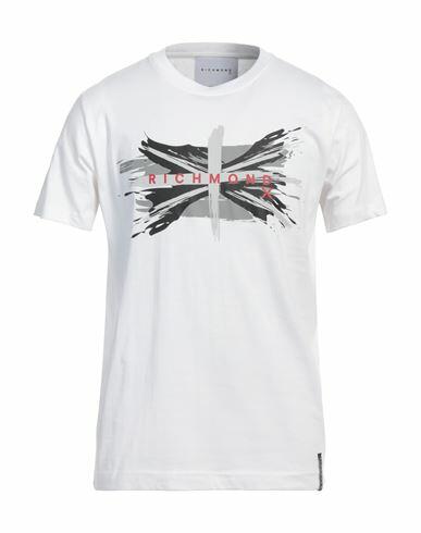 Richmond X Man T-shirt White Cotton Cover