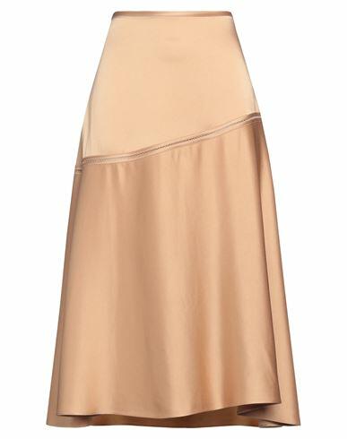 Jil Sander Woman Midi skirt Camel Acetate, Viscose Cover