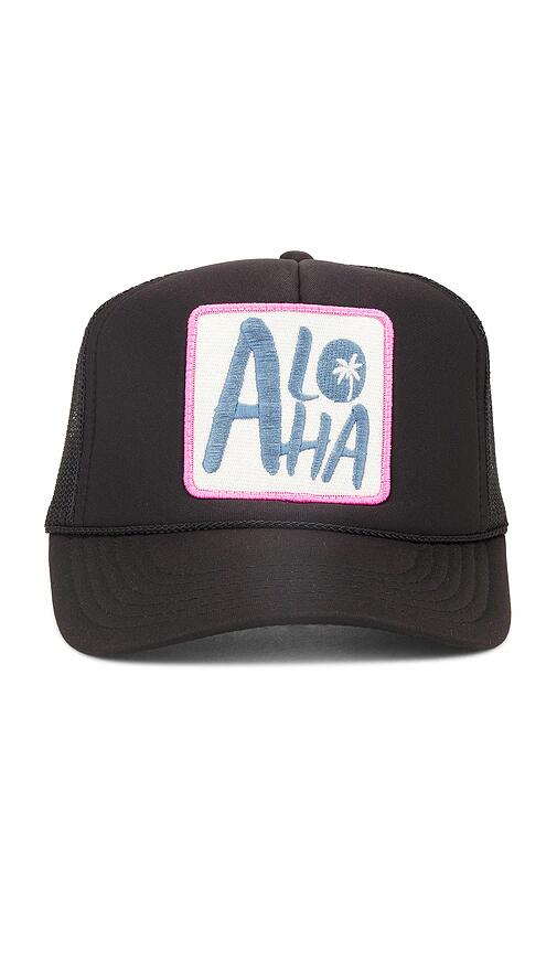 Friday Feelin Aloha Hat in Black Cover