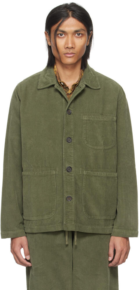 Universal Works Khaki Field Jacket Cover