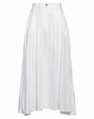 Fabiana Filippi Woman Pants White Linen Cover